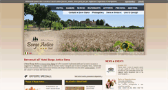 Desktop Screenshot of hotelborgoantico.com
